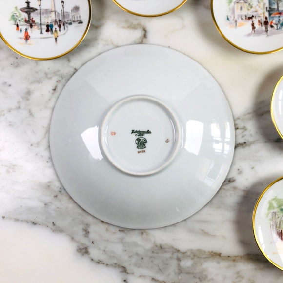 Hutschenreuther Parisian Hors d'Oeuvres Plate Set - Picture 2 of 8